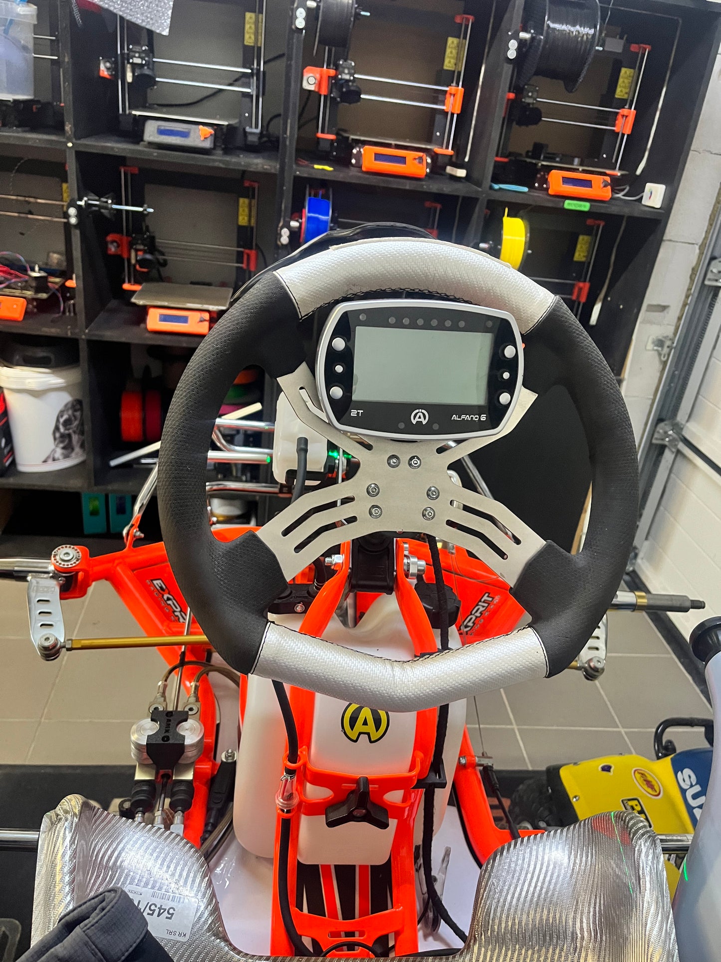 Laser alignement colonne de direction